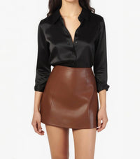 Cami Nyc - Cillian Genuine Leather Mini Skirt