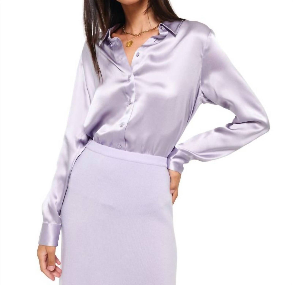 Cami Nyc - Crosby Button Down Long Sleeve Blouse