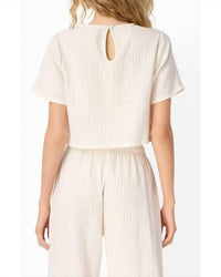 Cami Nyc - Mica Metallic Cotton Tee