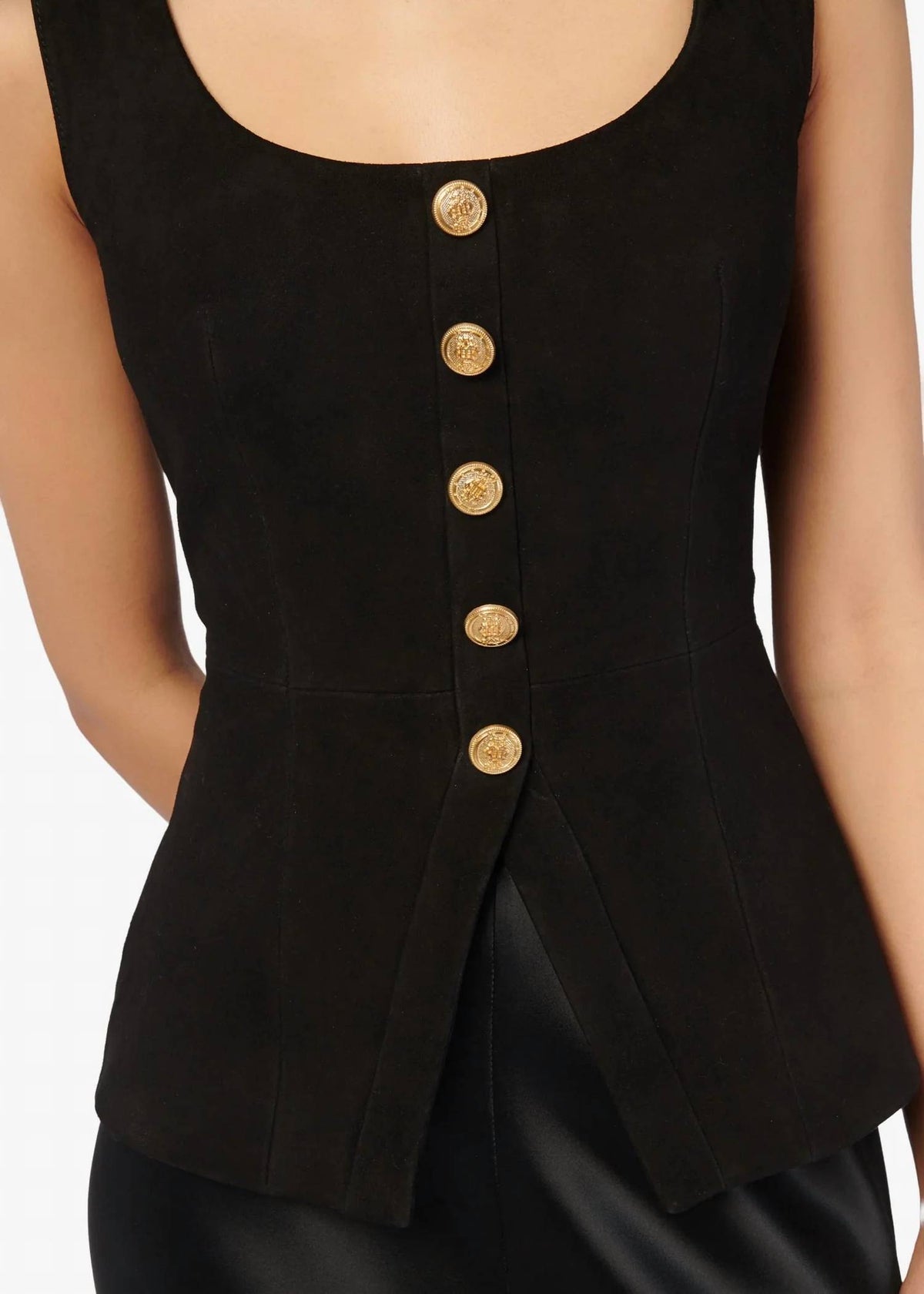 Cami Nyc - Nolan Suede Corset Top