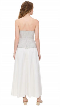 Cami Nyc - Strapless Vest Style Dress - clothing - cotton - dresses