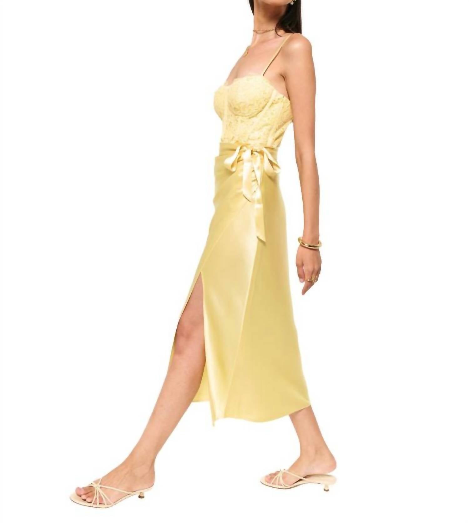 Cami Nyc - Tricia Corset Dress - clothing - dresses - midi