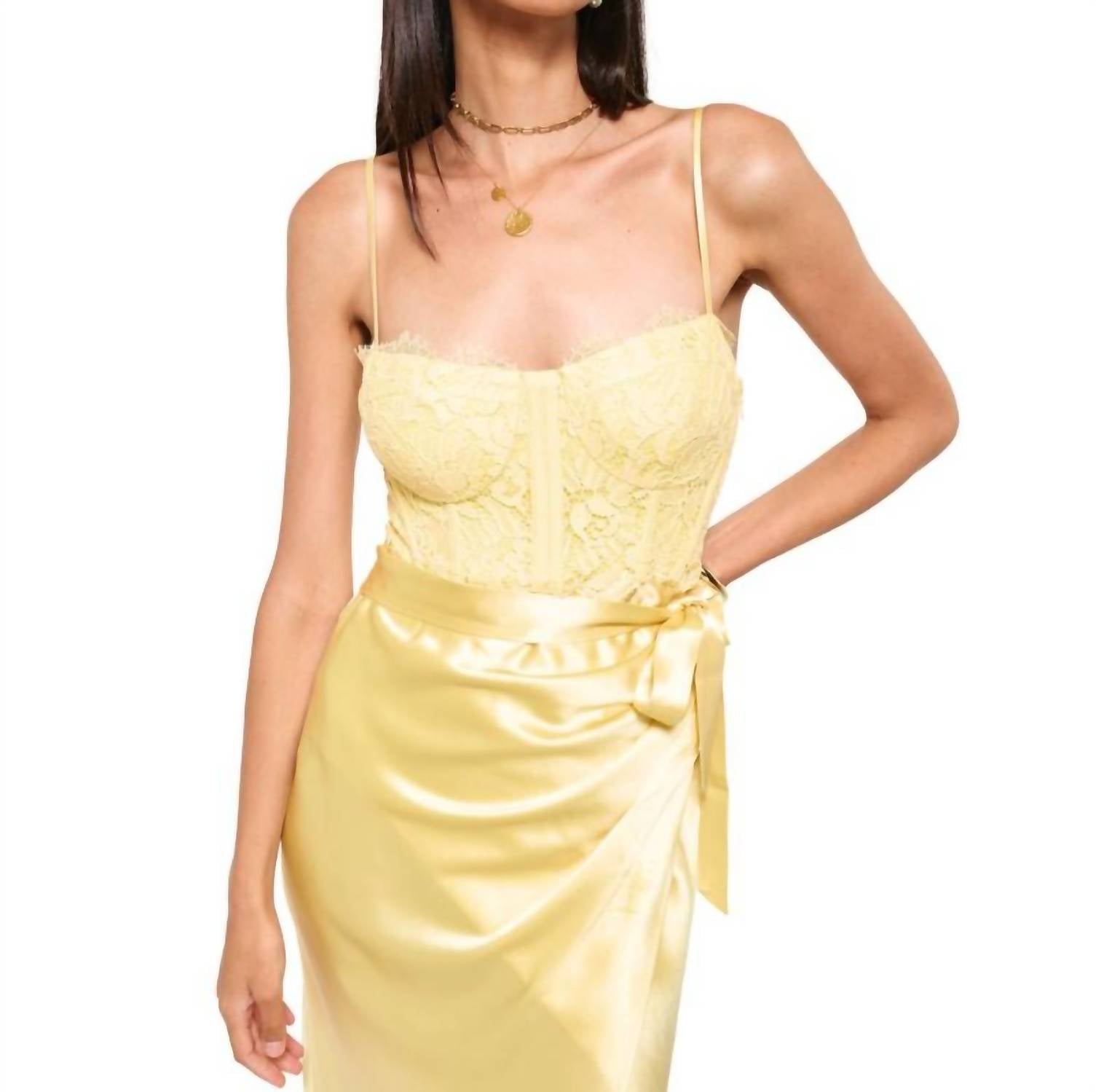 Cami Nyc - Tricia Corset Dress - clothing - dresses - midi