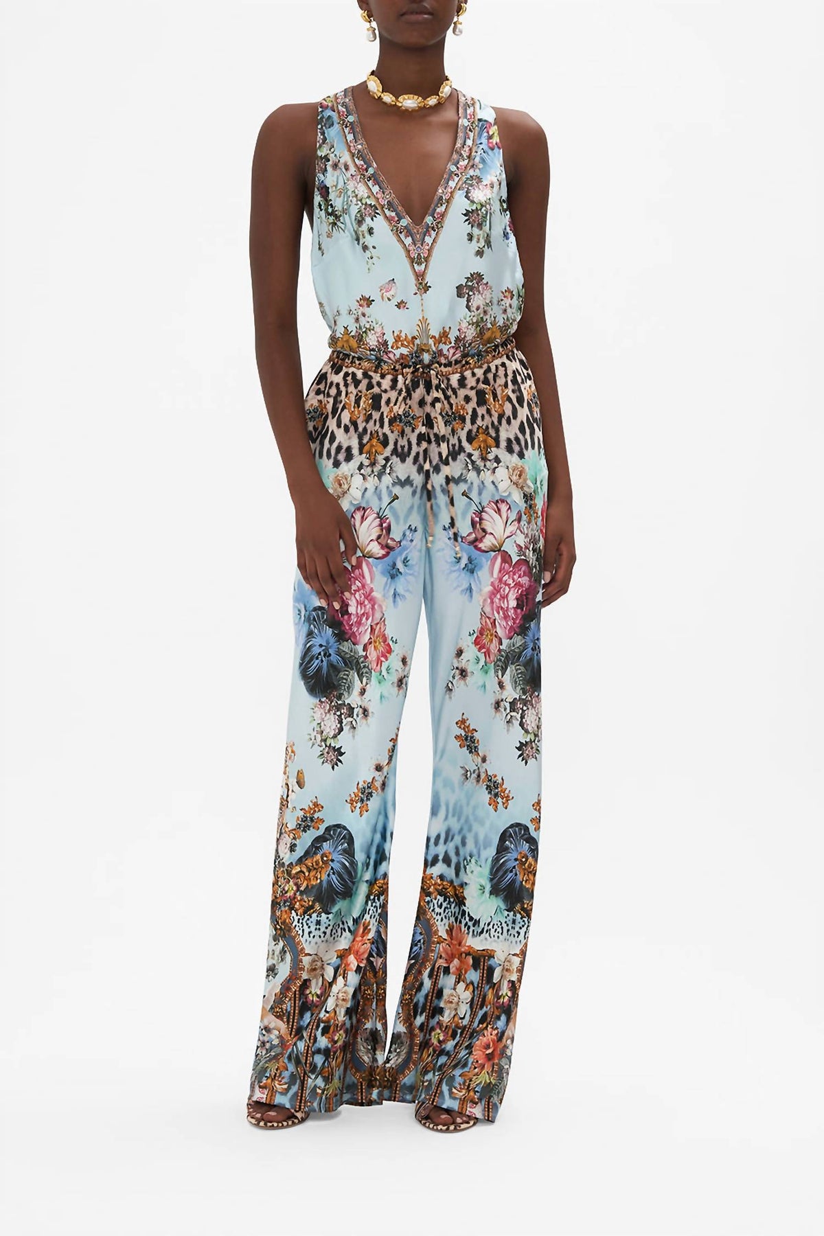 Camilla - Bias Cut Drawstring Pant