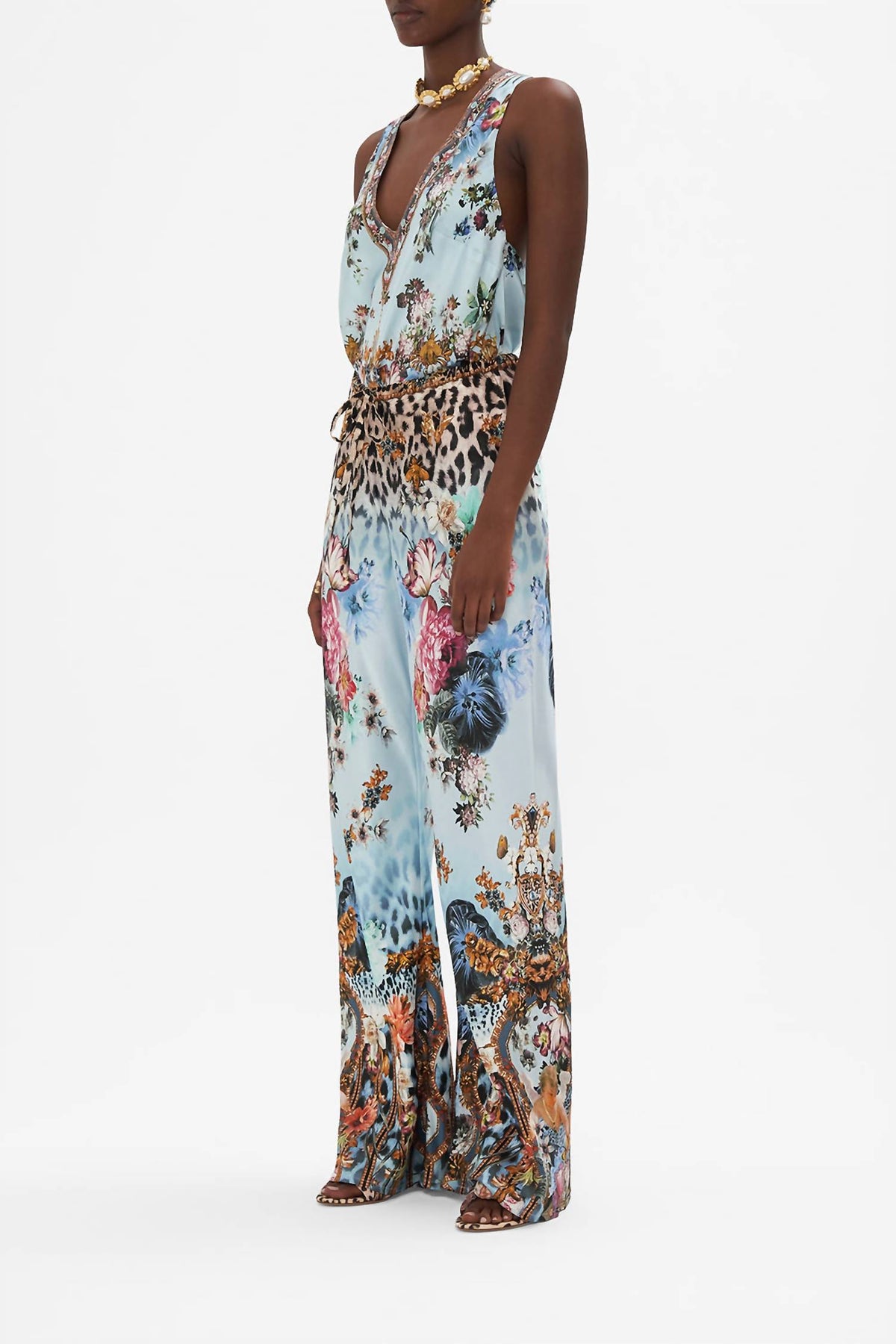 Camilla - Bias Cut Drawstring Pant