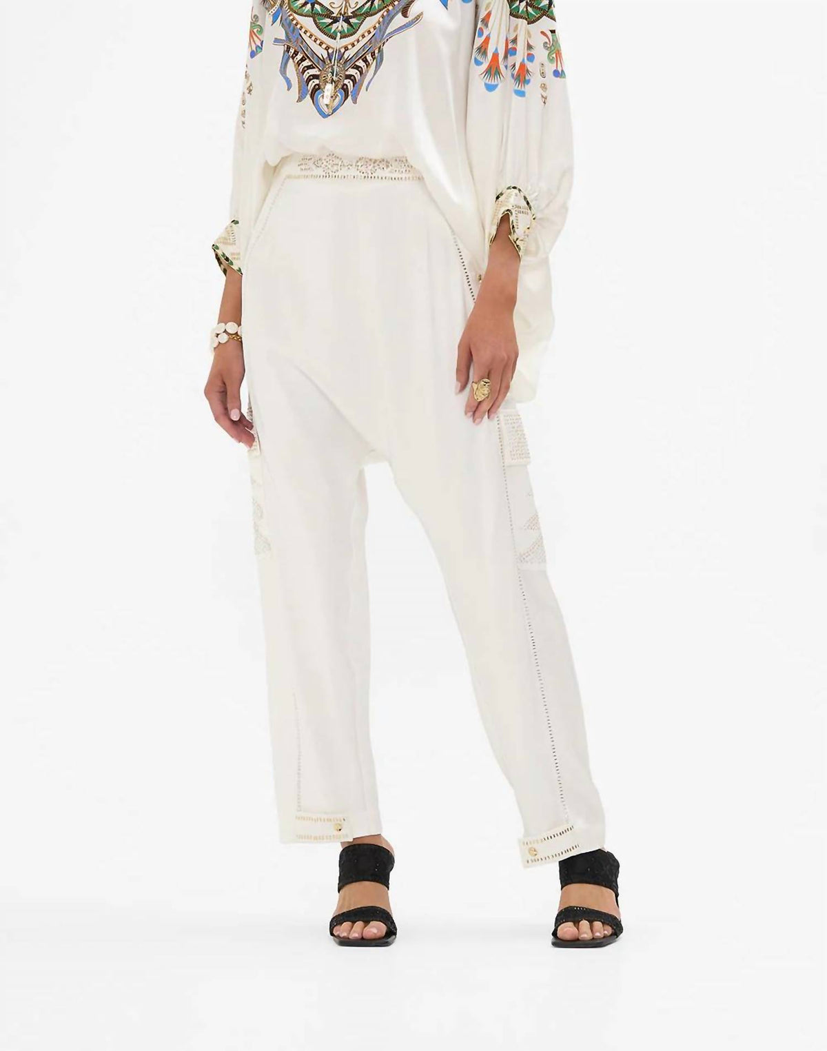 Camilla - Raglan Sleeve Blouse With Cuff