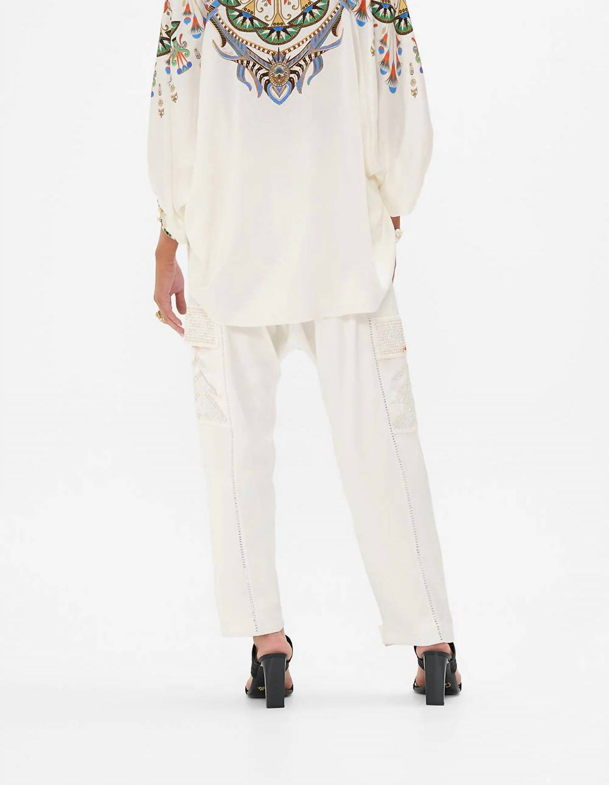 Camilla - Raglan Sleeve Blouse With Cuff
