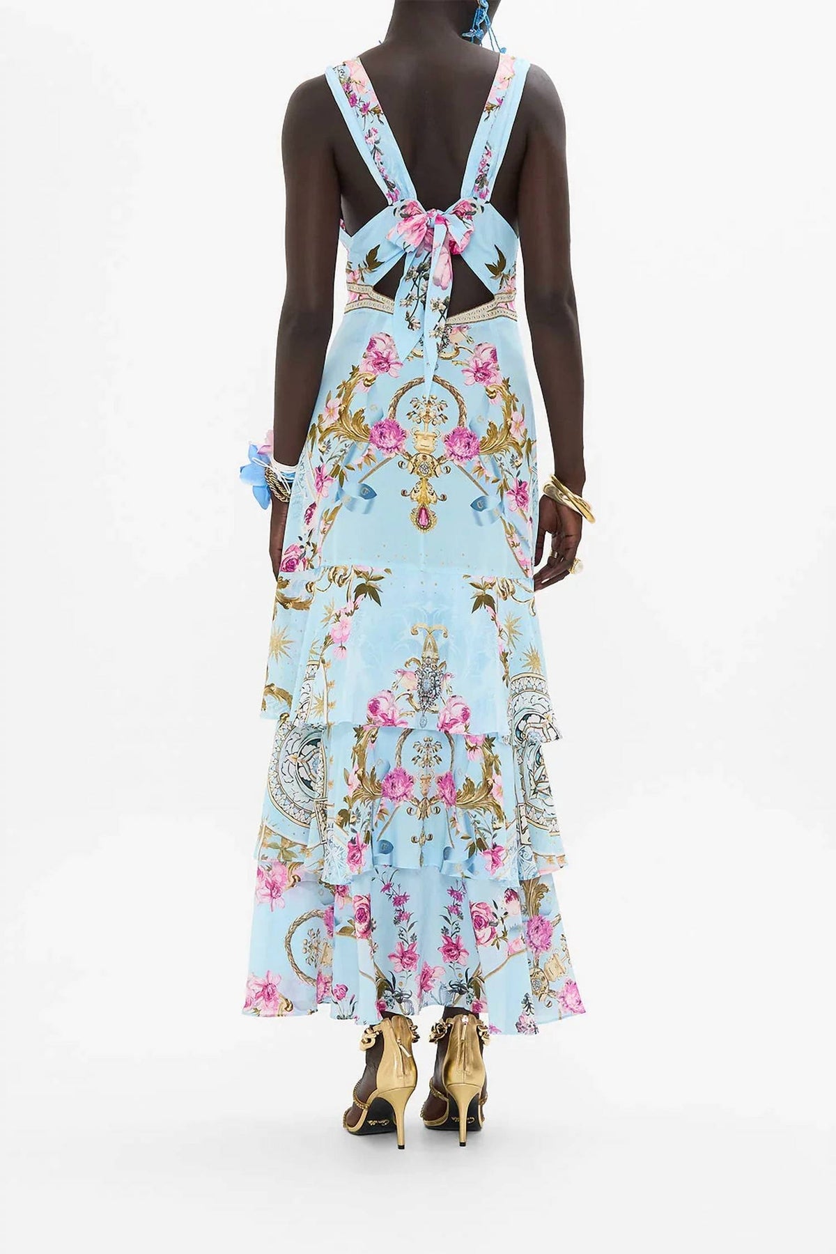 Camilla - Tiered Ruffle Hem Dress