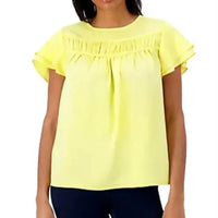 Candace Cameron Bure - Bure Top Ruffle Shirt