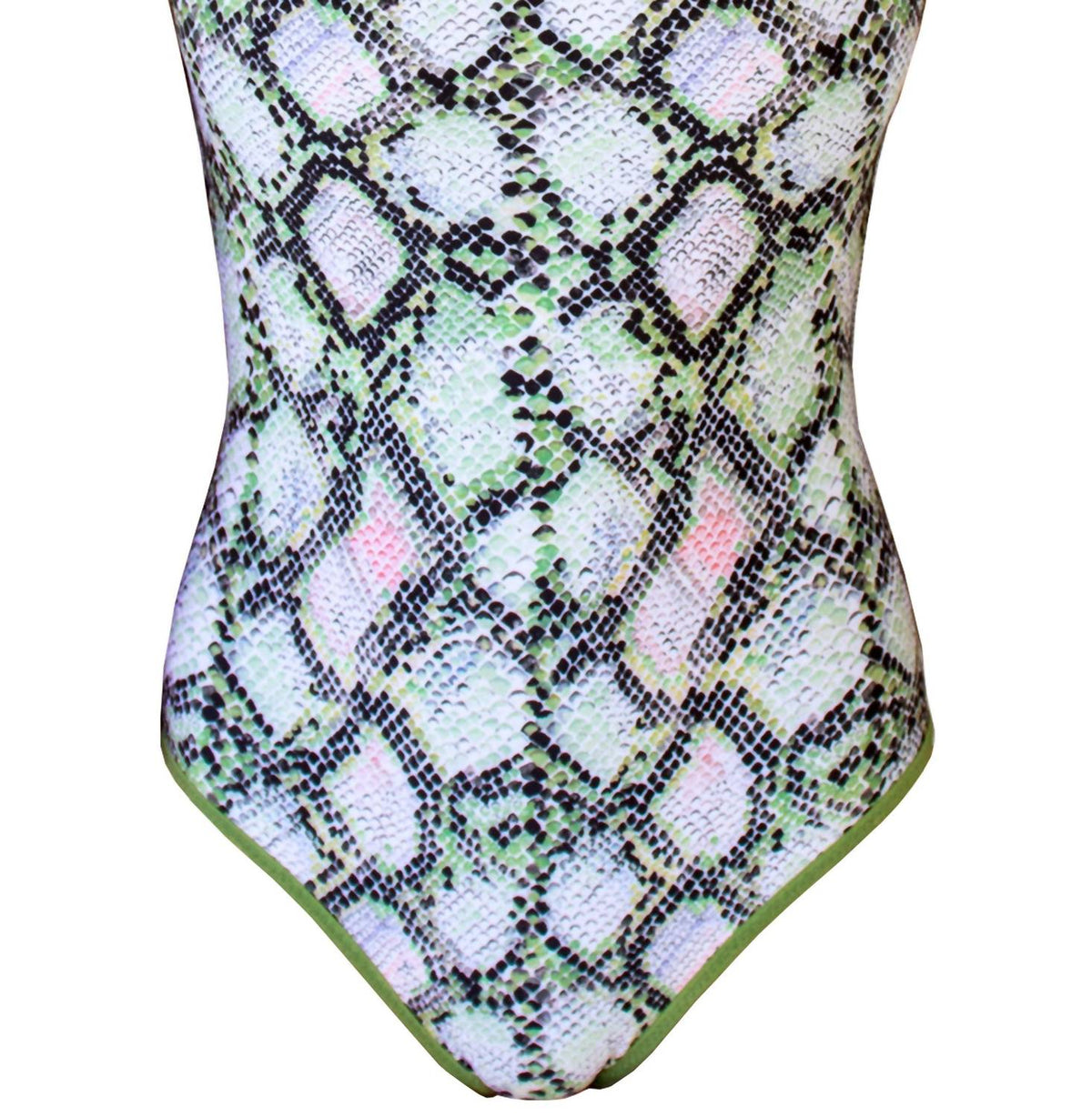 Candice Held - Gigi Reversible Square Neck Maillot One Piece Bikini