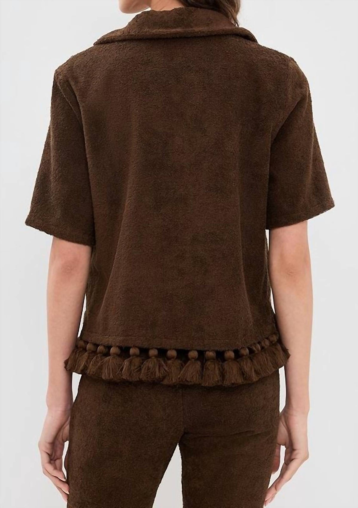 Cap D'Antibes - Antonia Collared Shirt
