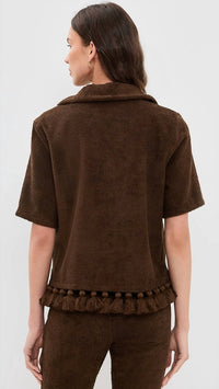 Cap D'Antibes - Antonia Collared Shirt