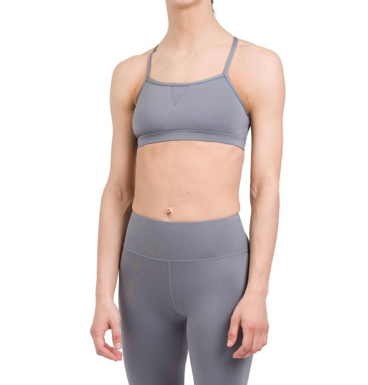 Capezio - Strappy Bra With Triangular Mesh