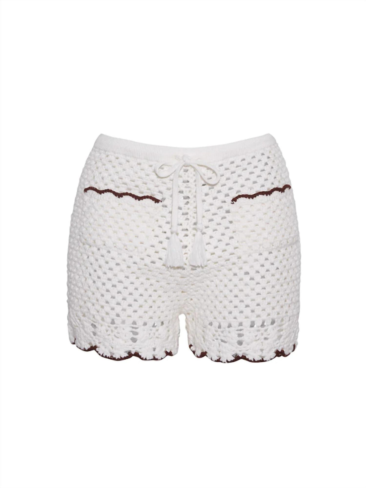 Cara Cara - Brix Crocheted Shorts