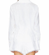 Cara Cara - Ideal Shirt With Lace Inserts