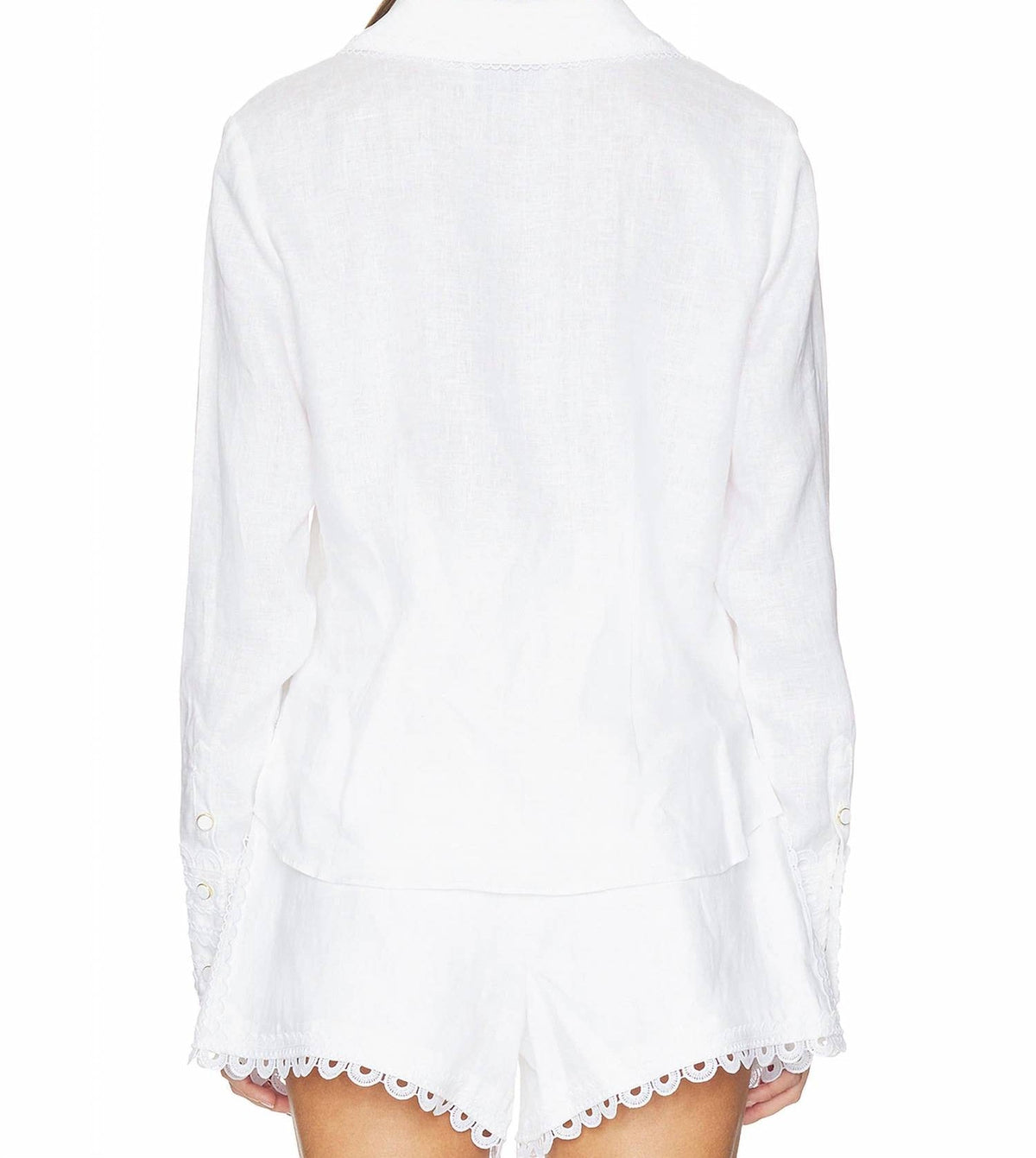 Cara Cara - Ideal Shirt With Lace Inserts