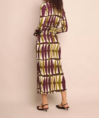 Cara Cara - Shirley Long Sleeve Midi Dress