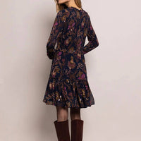 Cara Cara - Viola Floral Smocked Minidress - blue - clothing - collection:vacationdresses(Auto)