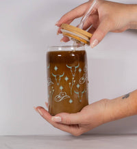 The Care Collective - Boho Western Latte Glass