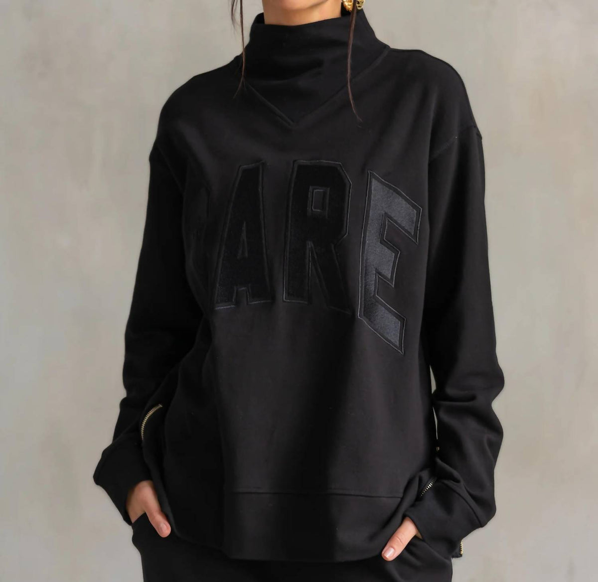 Care Tucker - Bella Interlock Mock Neck