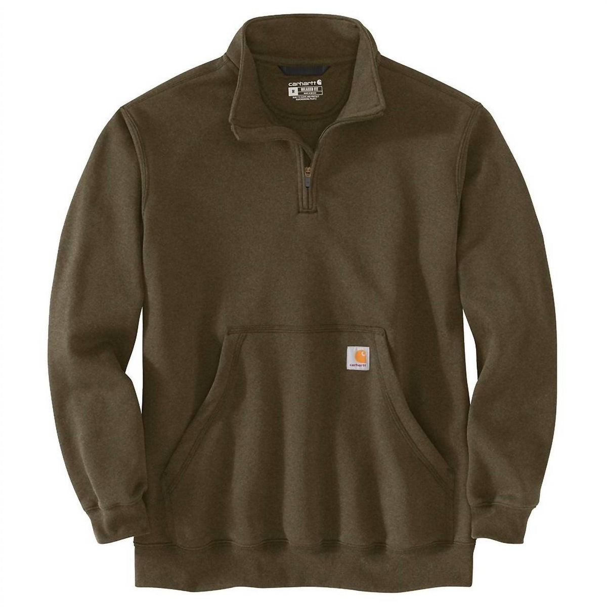 Carhartt - Quarter Zip Mock Sweatshirt