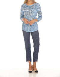 Carine - Round Neck Top