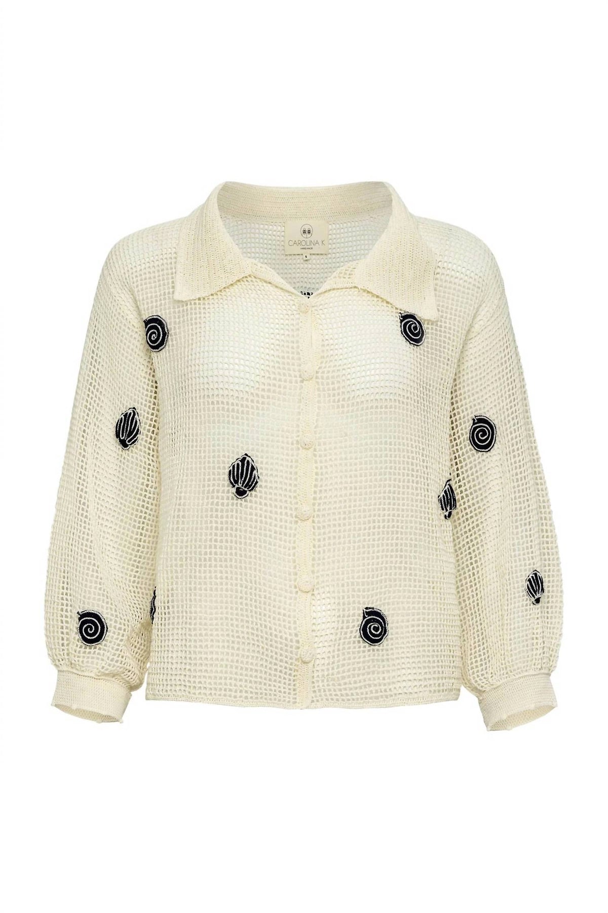 Carolina K - Delmar Crochet Bomber Jacket