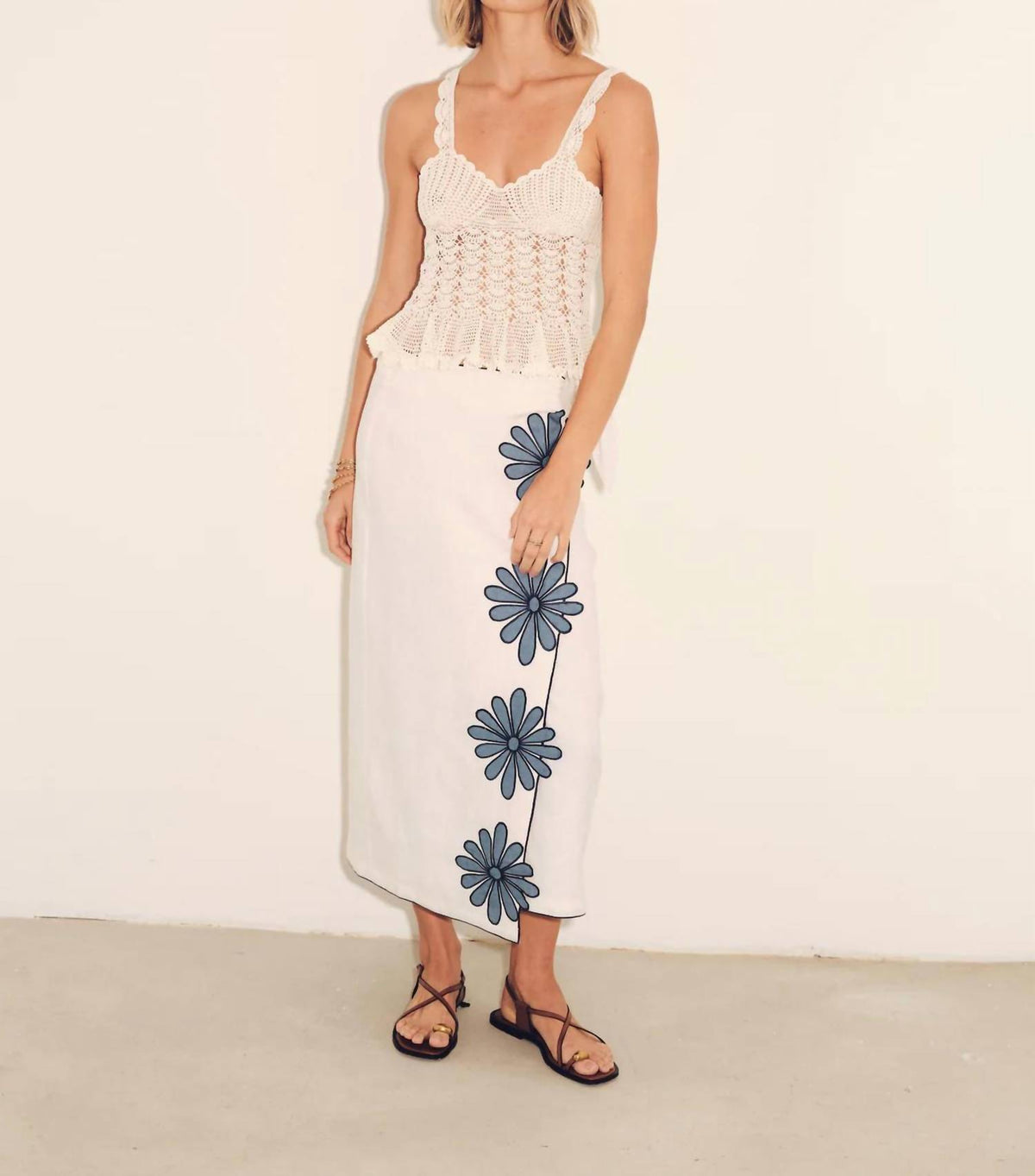 Carolina K - Shell Crochet Top