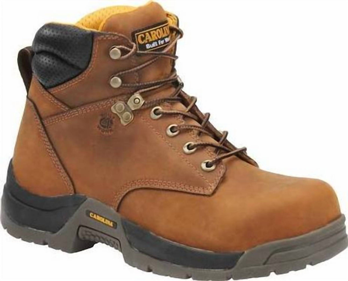 Carolina - Men's Waterproof 6" Broad Bruno Toe Work Boot