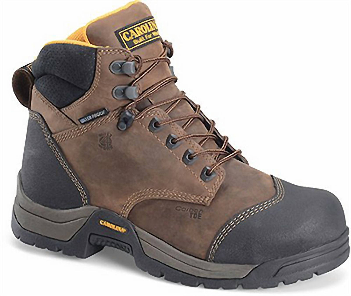Carolina - Men's Bruno 6" SD Carbon Comp Toe Waterproof Work Boot - Wide