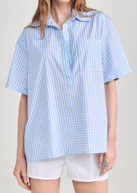 Caroline Constas - Missa Open Placket Pullover Top