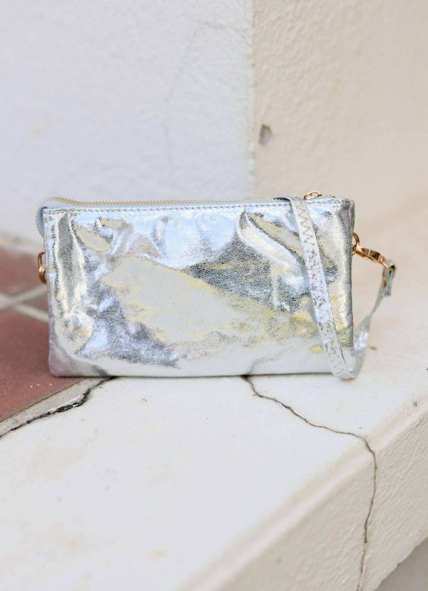 Caroline Hill - Liz 3 Compartment Crossbody Bag - bags - crossbody - bags - faux - leather