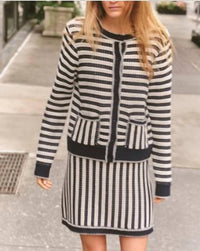 Cartolina Nantucket - Ezra Cardigan - black - cardigans - clothing
