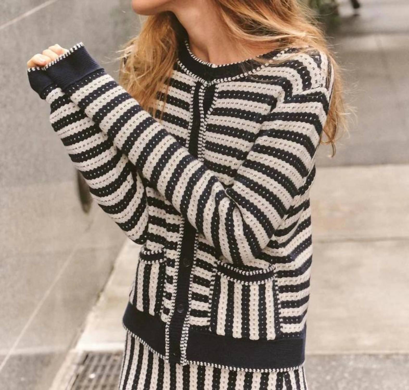 Cartolina Nantucket - Ezra Cardigan - black - cardigans - clothing