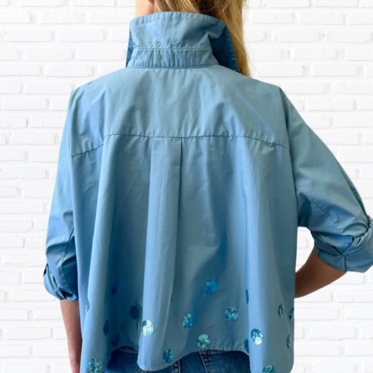 Caryn Lawn - Abby Swing Sequin Top