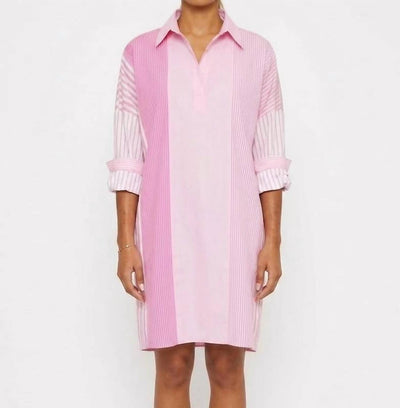 Caryn Lawn - Preppy Patchwork Dress