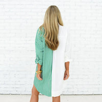Caryn Lawn - Stacey Contrast Dress