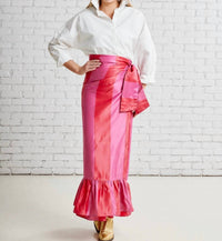 Caryn Lawn - Whitney Wrap Skirt
