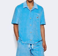 Casablanca - Velour Short Sleeve Shirt
