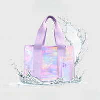 Case - Mate - Women's Beach Tote Bag With Phone Pouch - bags - handbags - purple