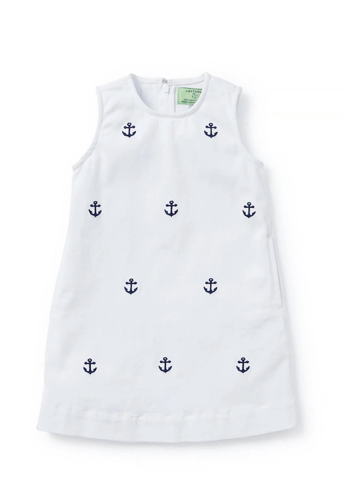 Castaway - Girls Anchor Shift Dress