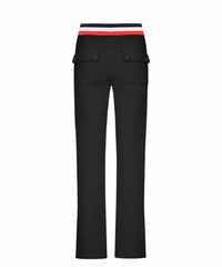 Castelbajac - Women's Tri-color Point Bootcut Pants