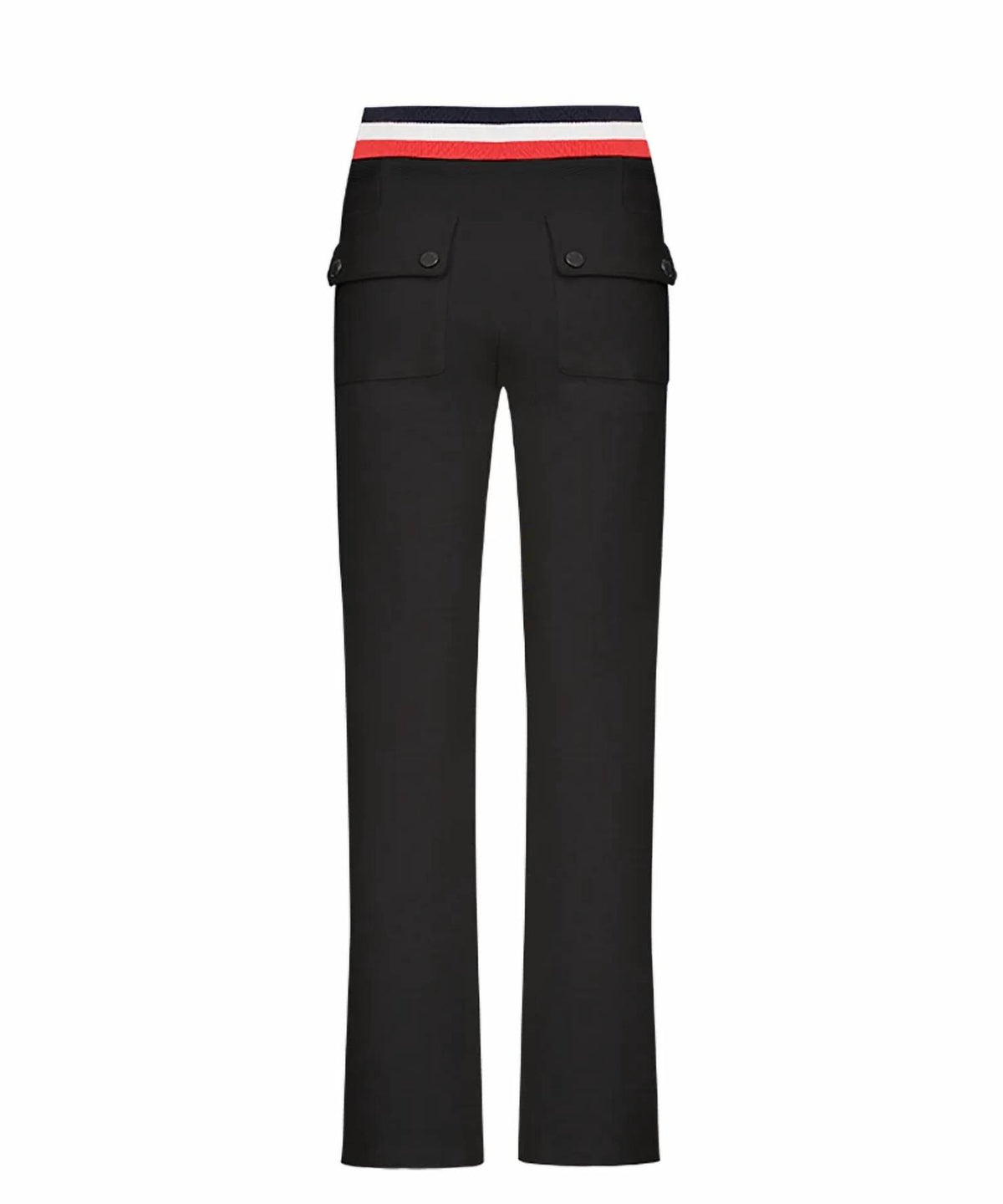 Castelbajac - Women's Tri-color Point Bootcut Pants
