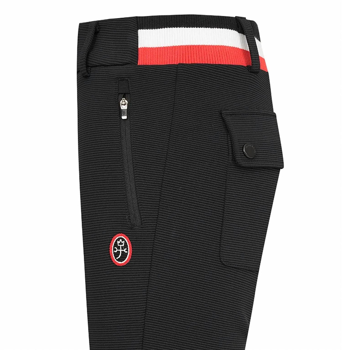 Castelbajac - Women's Tri-color Point Bootcut Pants