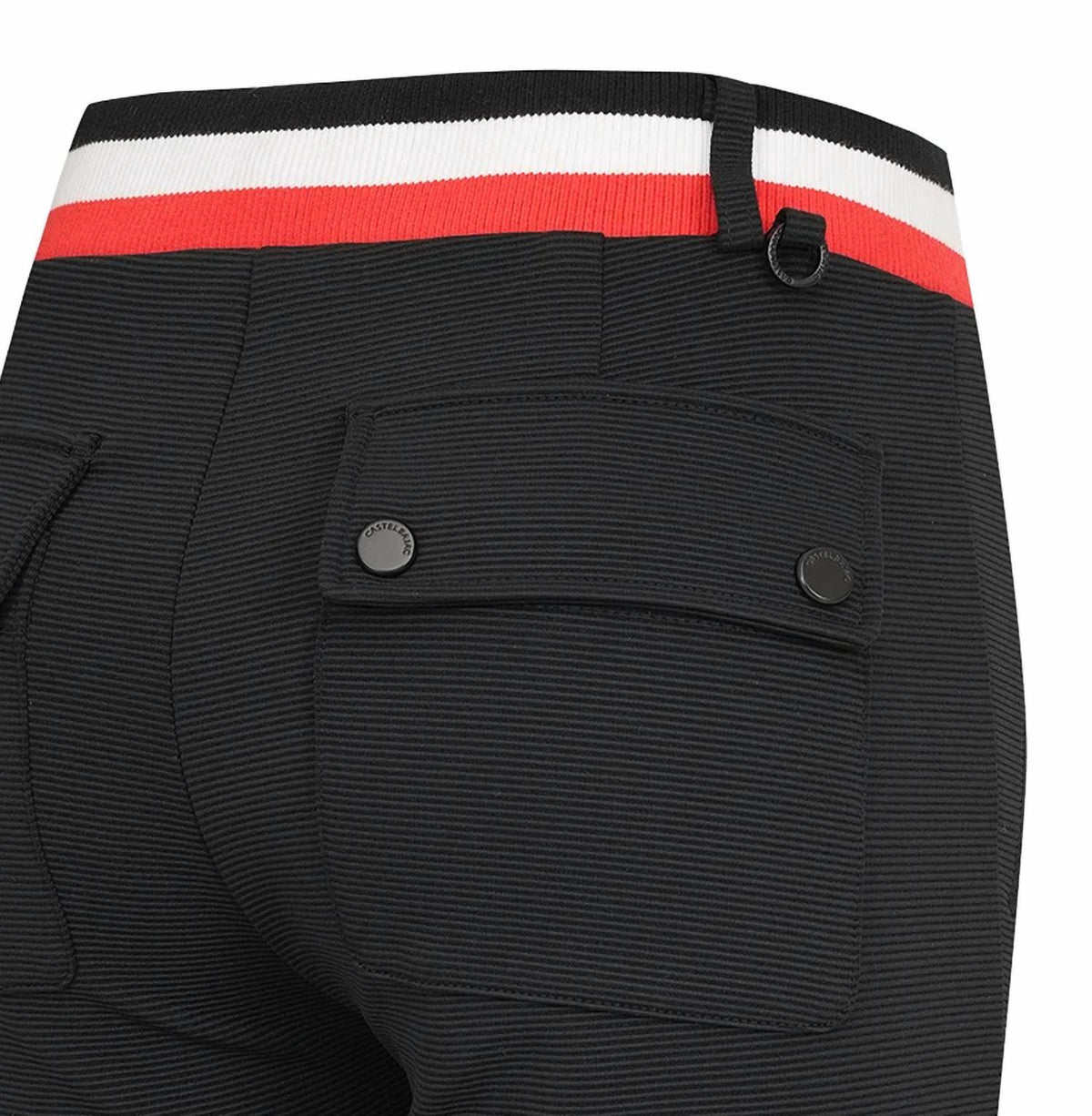 Castelbajac - Women's Tri-color Point Bootcut Pants