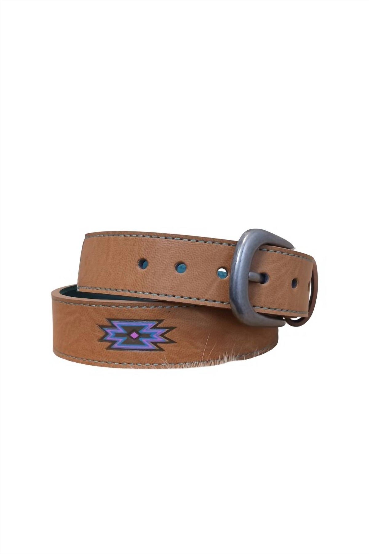 Catchfly - Women's Aztec Design Print Belt