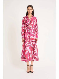Donna Morgan - Long Sleeve Midi Dress