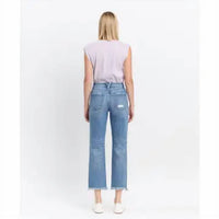 Vervet By Flying Monkey - Victoria High Rise Stretch Straight Jeans