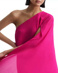 Reiss - Fleur Sheer Cape Sleeve Dress