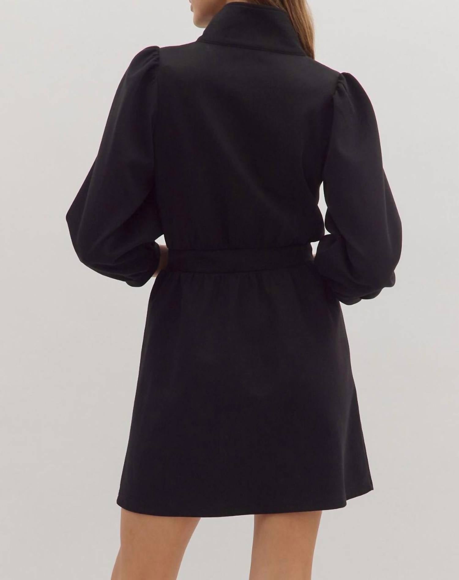 Entro - More Than Ready Zipper Dress